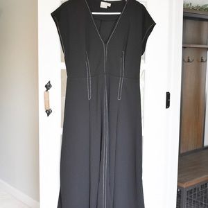 ASOS Design Fit & Flare Midi Dress - Stitch Detail